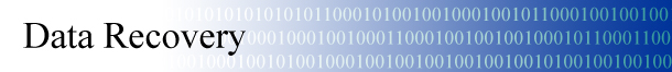 Data Recovery